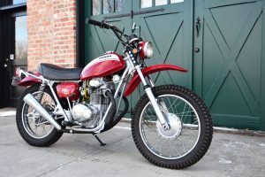 montrez votre vrai grain a bord de cette honda sl350 appartenant autrefois a john wayne