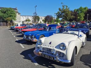 retour sur ledito le triumph club de france expose ses voitures de collection