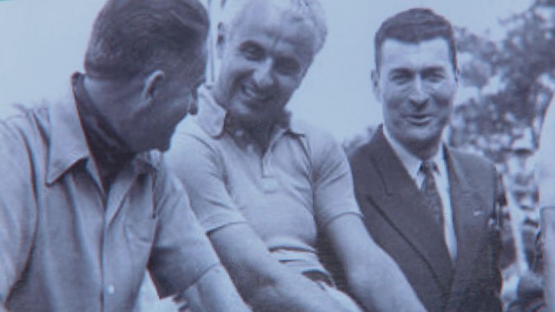 Louis Rosier (à gauche sur la photo) vainqueur de 4 grands prix d'Albi
