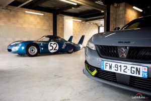 information toute fraiche le mans classic premier roulage de la cd peugeot sp66