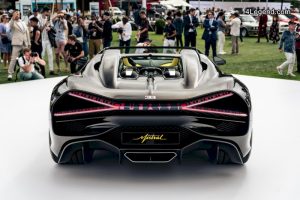 revue de presse internet bugatti a la monterey car week 2022 presentation du w16 mistral 4legend com audipassion com