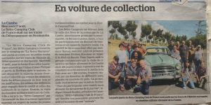 revue de presse web en voiture de collection estivale 2022
