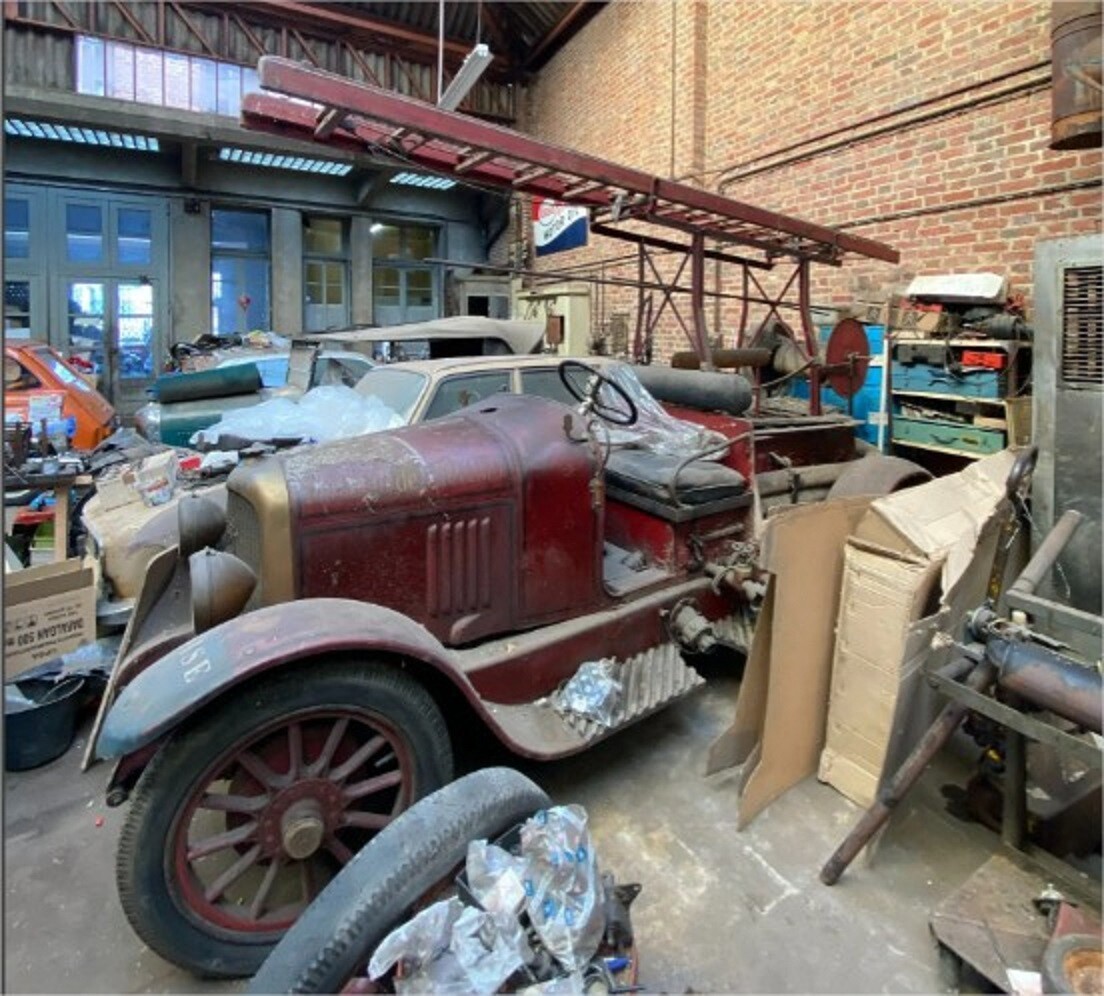 Un camion Delaye de 1926.