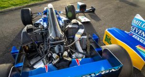 infos pour vous pilotee par michael schumacher cette f1 benetton renault est a vendre a retromobile 2023