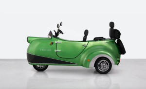 Information toute fraiche : Mini voiture ou Vespa revisitée : ce tricycle électrique turc étonne !