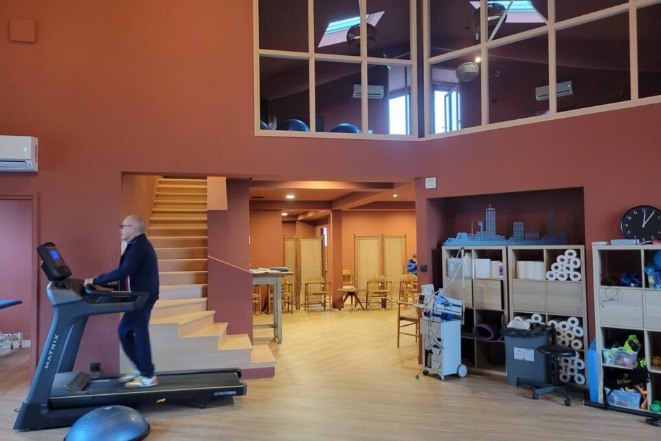 Un second étage a été aménagés au sein de la structure