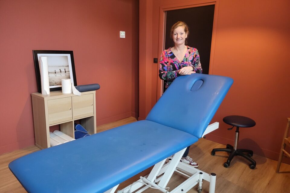 Cinq box de kinésithérapie ont été aménagés.