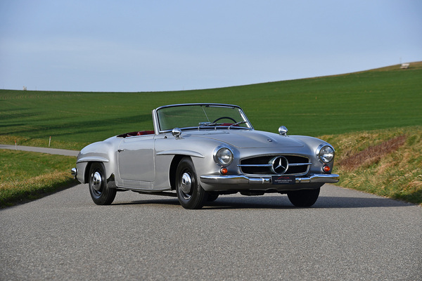 Image Mercedes-Benz 190 SL Roadster (1956) - Lot 150 an der Versteigerung der Oldtimer Galerie Toffen le 23 mars 2024