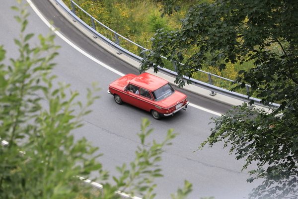 Image d'un NSU TT sur le Heidi-Classic 2024