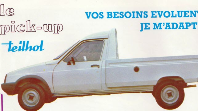 Le pickup sert de base à toute une gamme.