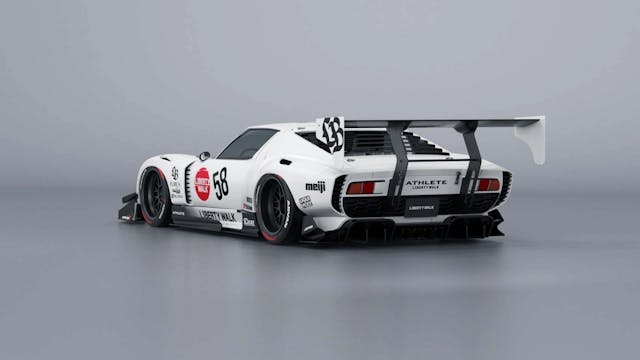 Liberty Walk Miura arrière