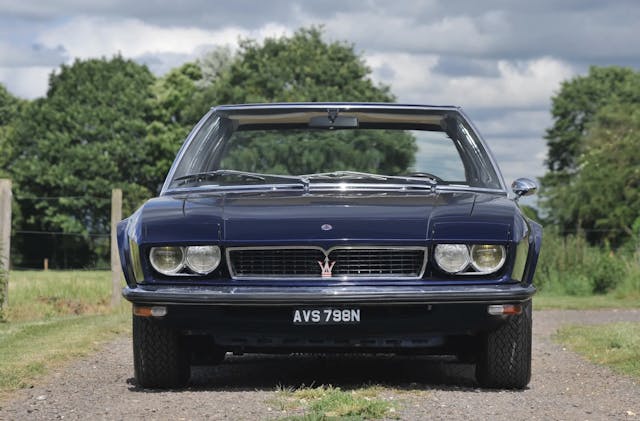 1974 Maserati Quattroporte II frua Aga Khan Front