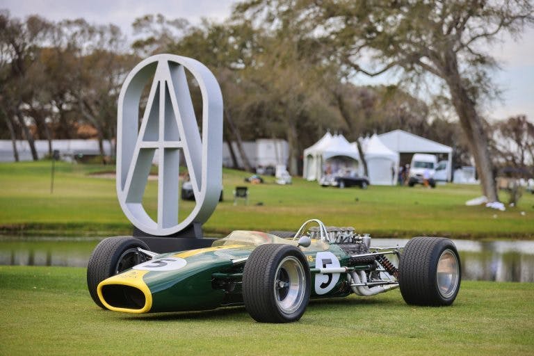 1967 Lotus 49 Jim Clark Front 3/4 Amelia Concours