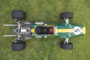 Ex Jim Clark Lotus 49 F1 Car gagne 2025 Amelia Concours de Sport Best in Show