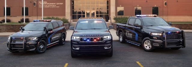 Véhicules de police de Stellantis Durango Ram