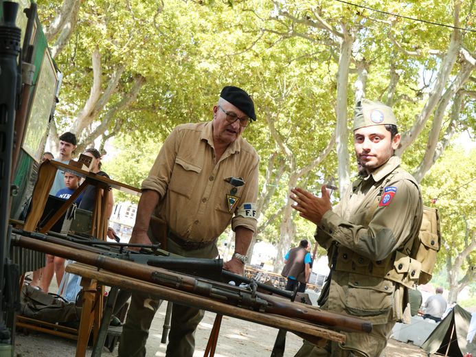 Différents types d’armes étaient représentés./ DDM, GSD