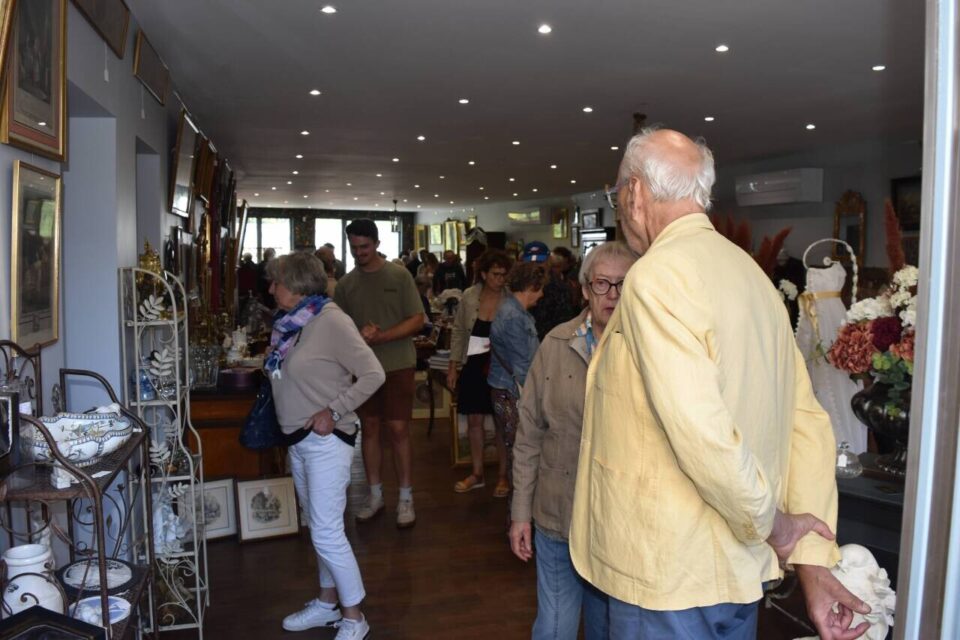 Visite de la Brocante de Nadine Kolten.