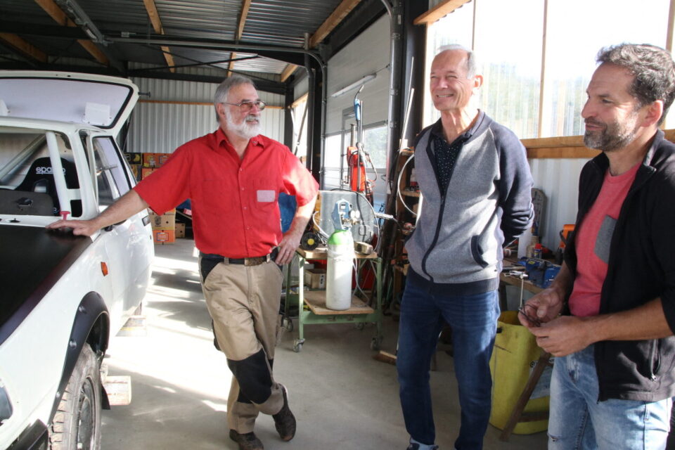 Thierry Campos à l'origine du projet est spécialiste des moteurs anciens.