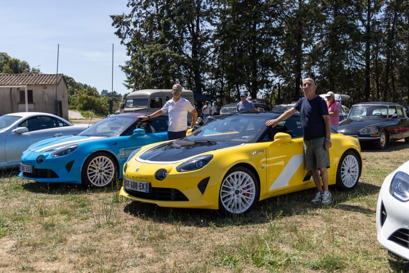 Le club Alpine et Blaise son président avaient fait le déplacement.