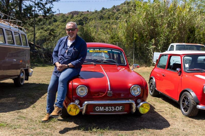 Laurent Vitali et sa "Berlina".