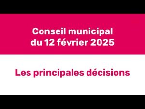 (Villejuif): « Adopté ! » les décisions du Conseil municipal du 12 février 2025