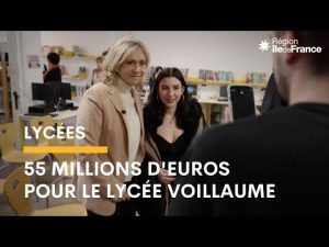 Aulnay sous Bois,Rénovation du lycée Voillaume d’Aulnay sous Bois